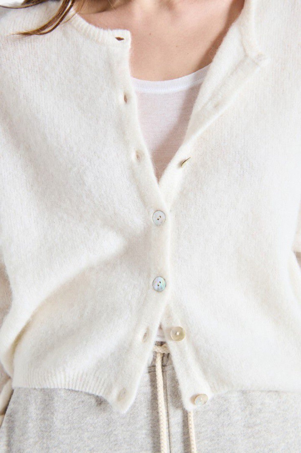 *PRE-ORDER* Vitow Cardigan - Blanc - Image 2