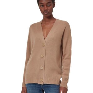 Elder Cashmere Cardigan - Camel