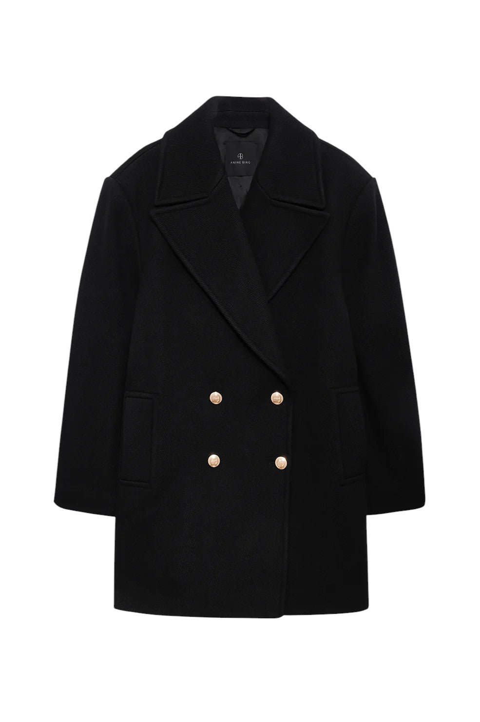Glenn Peacoat - Black - Image 3