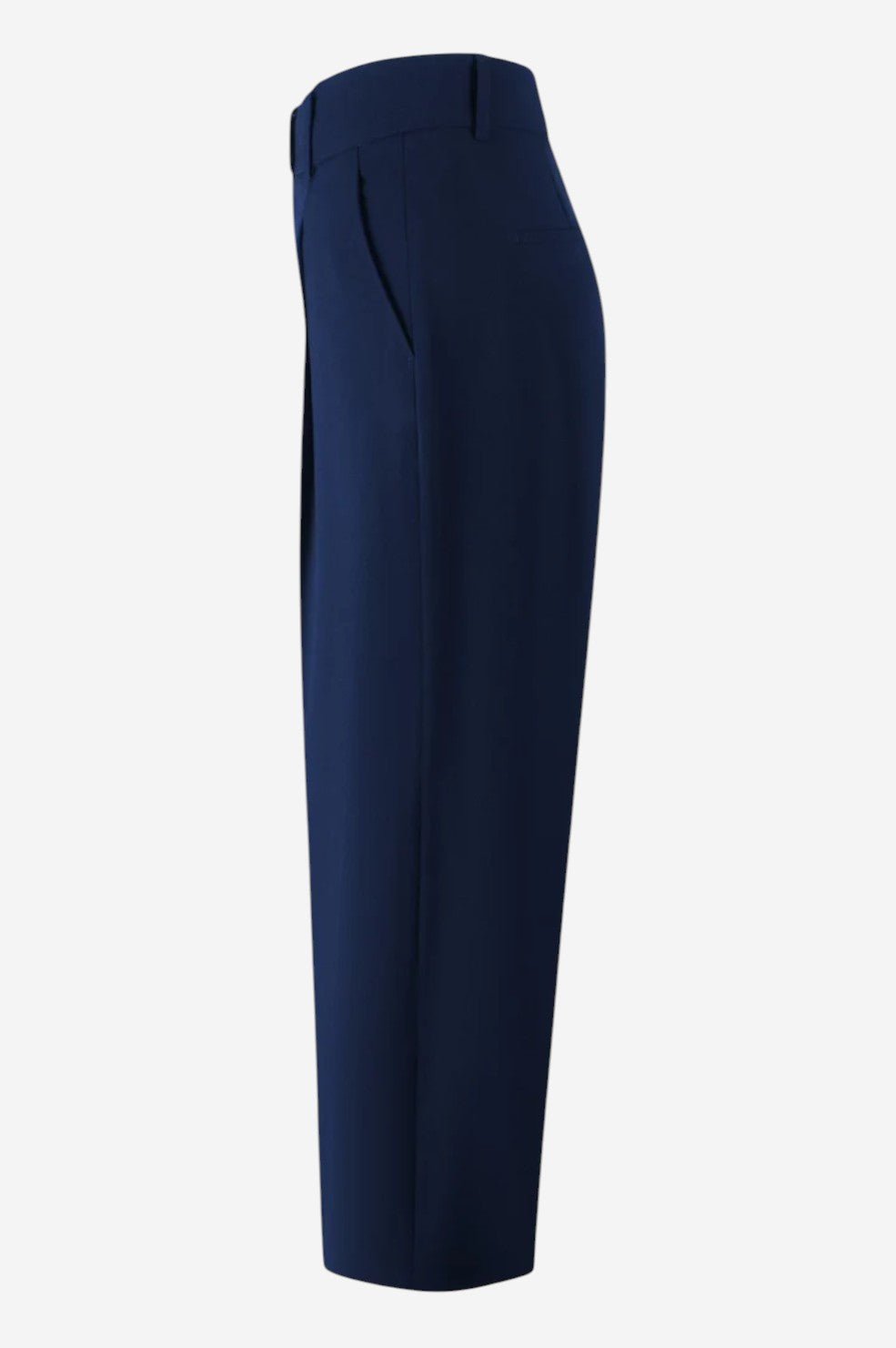 Sloanne Optical Cool Wool Pant - Navy Blue - Image 3