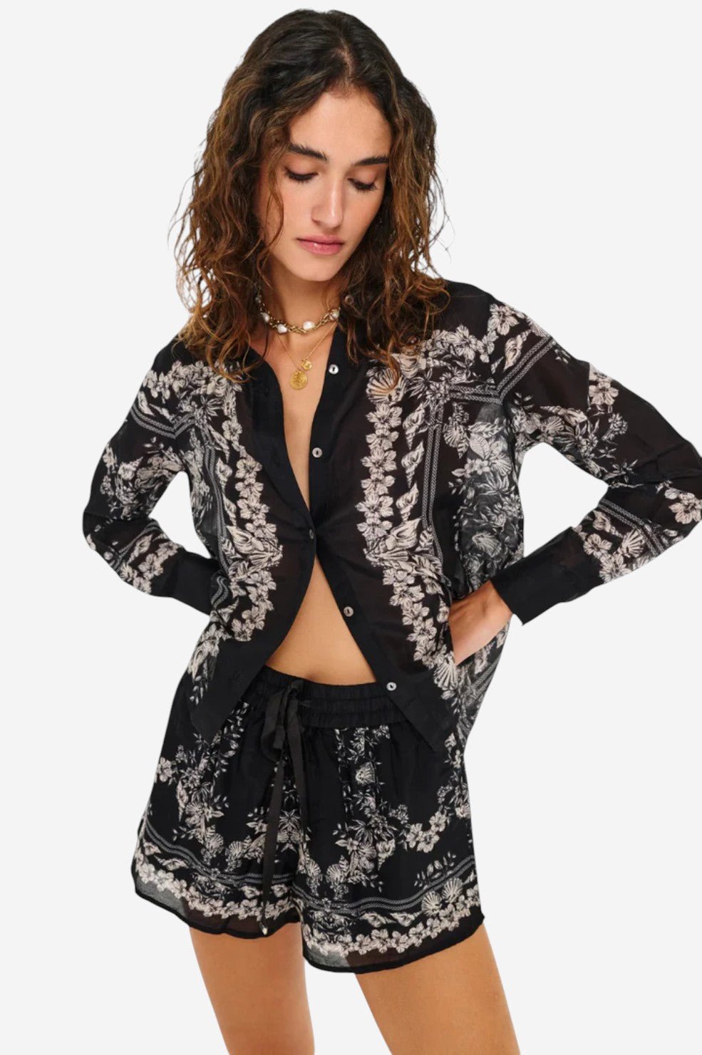 Oslo Short - Black Seaside Bandana - Image 2