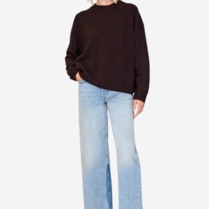 *PRE-ORDER* Lee Crew Sweater - Deep Bown