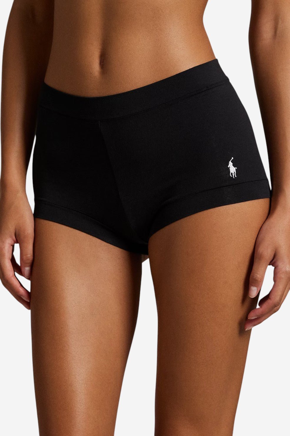 Stretch-Cotton Girl Short - Onyx - Image 2