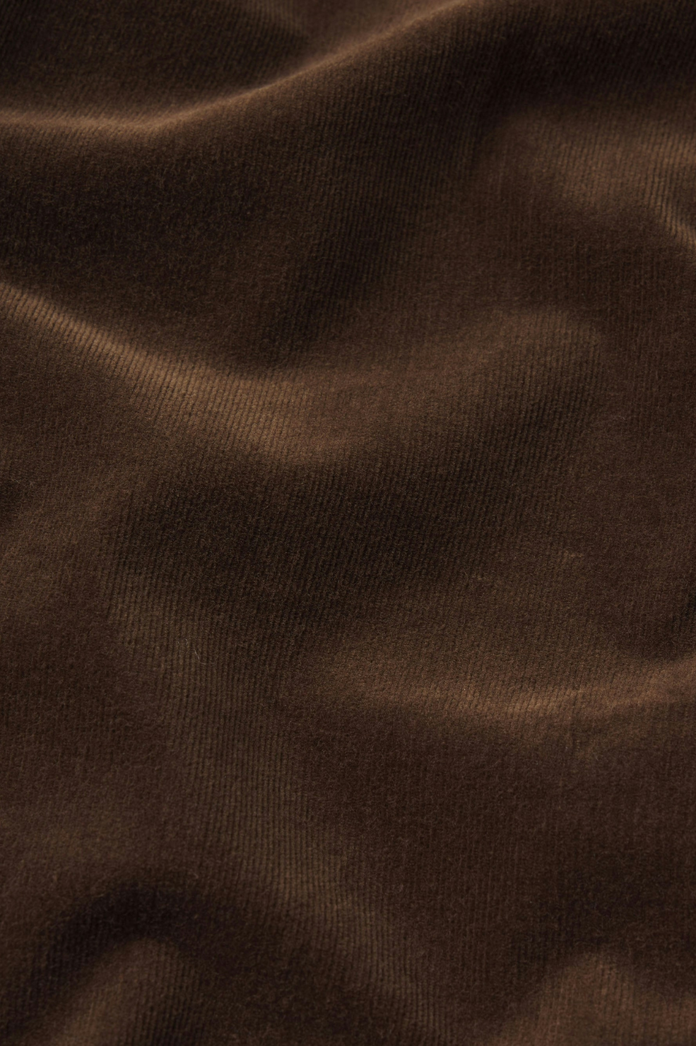 Le Sleek Straight Corduroy - Bitter Chocolate - Image 6