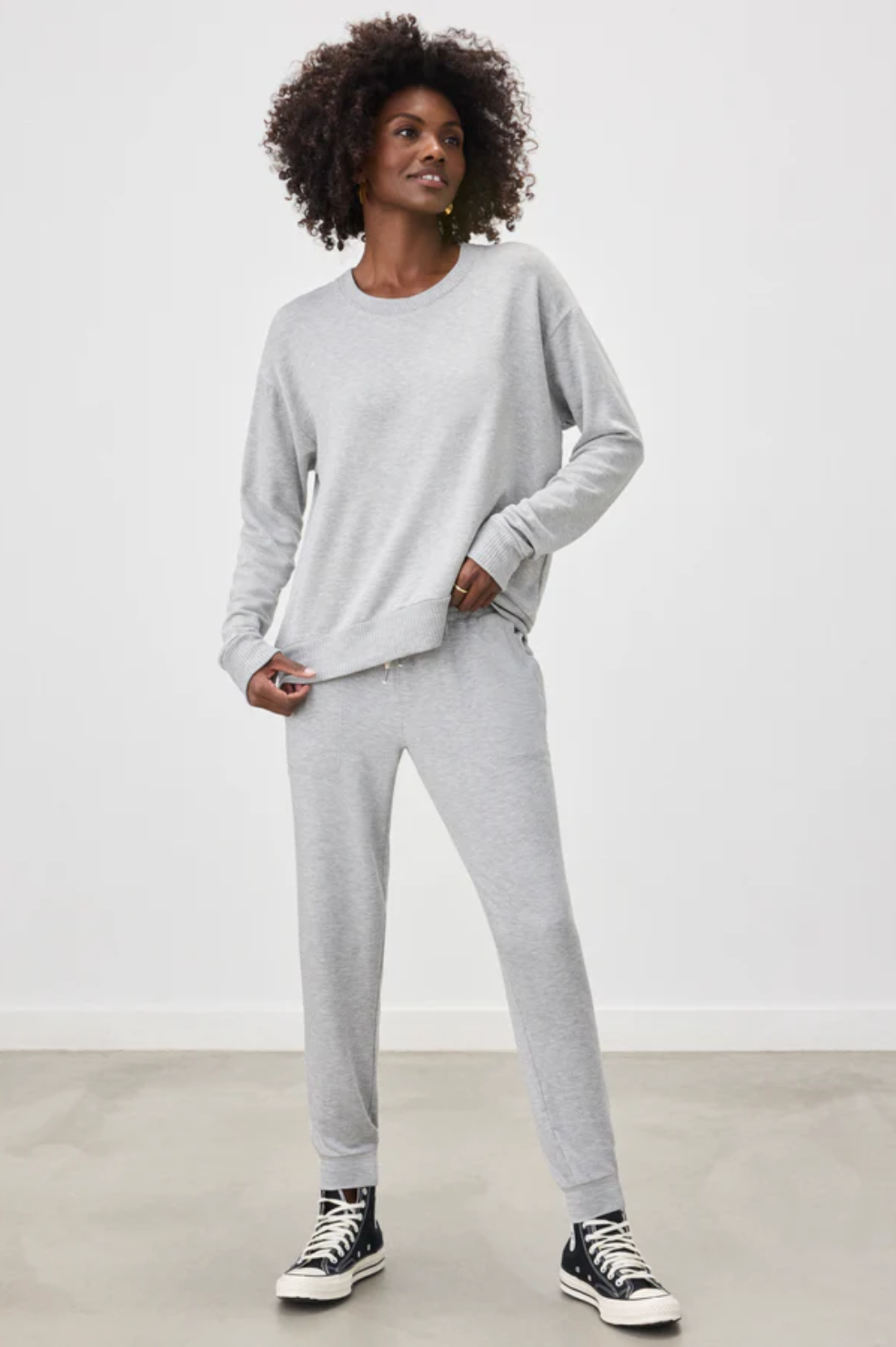 Supersoft Pullover - Heather Grey - Image 3