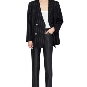 Maron Blazer - Dark Grey Pinstripe
