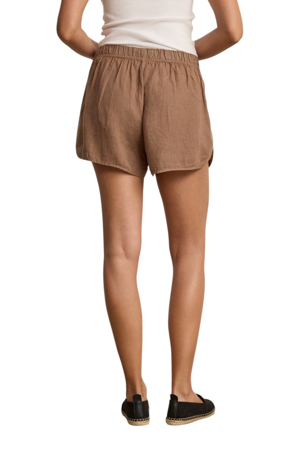 Jaden Woven Linen Short - Nomad - Image 4