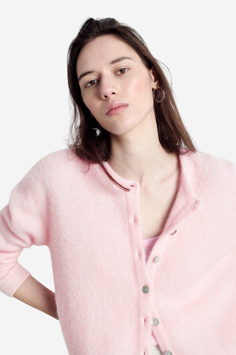 *PRE-ORDER* Vitow Cardigan - Sugared Almond - Image 4