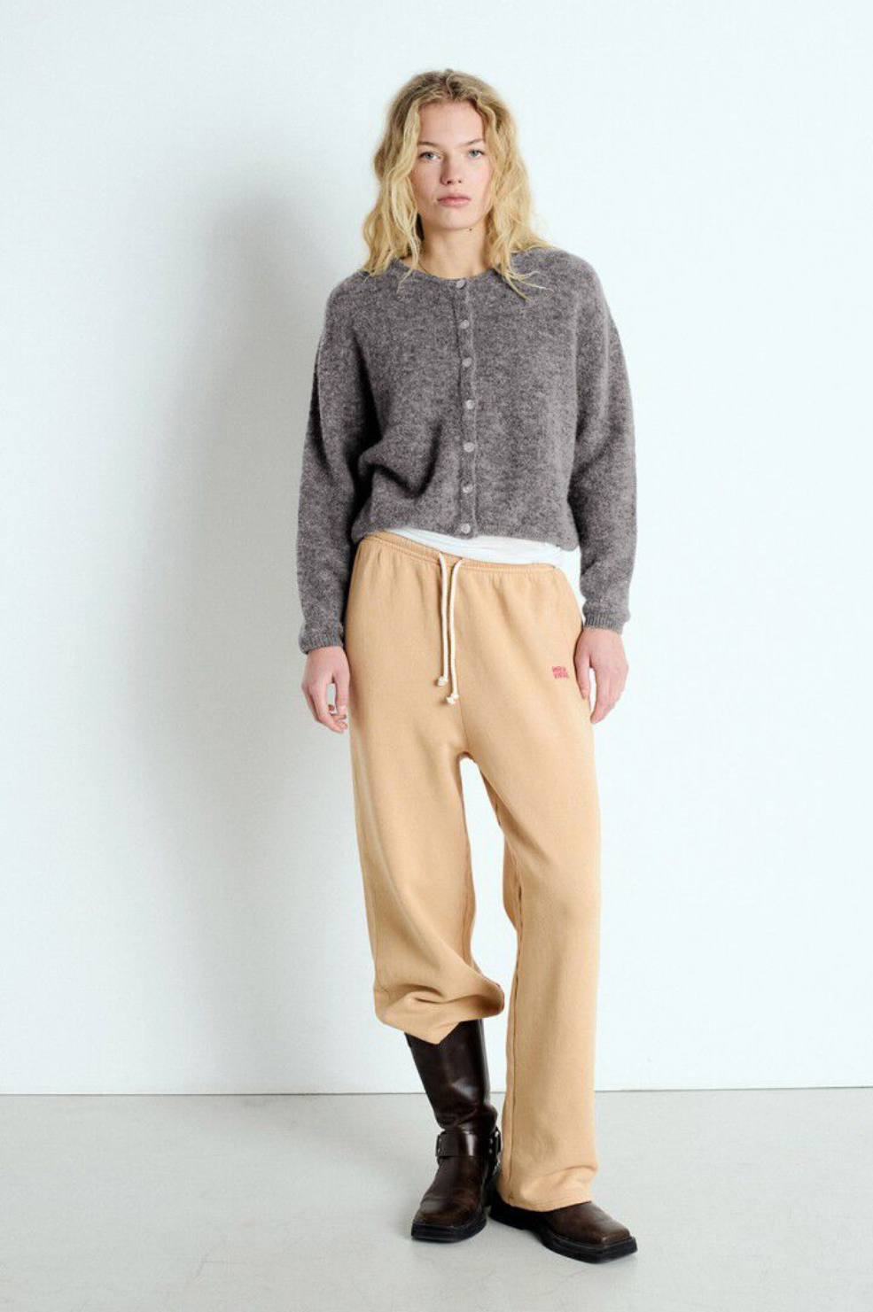 Vitow Cardigan - Steel - Image 3