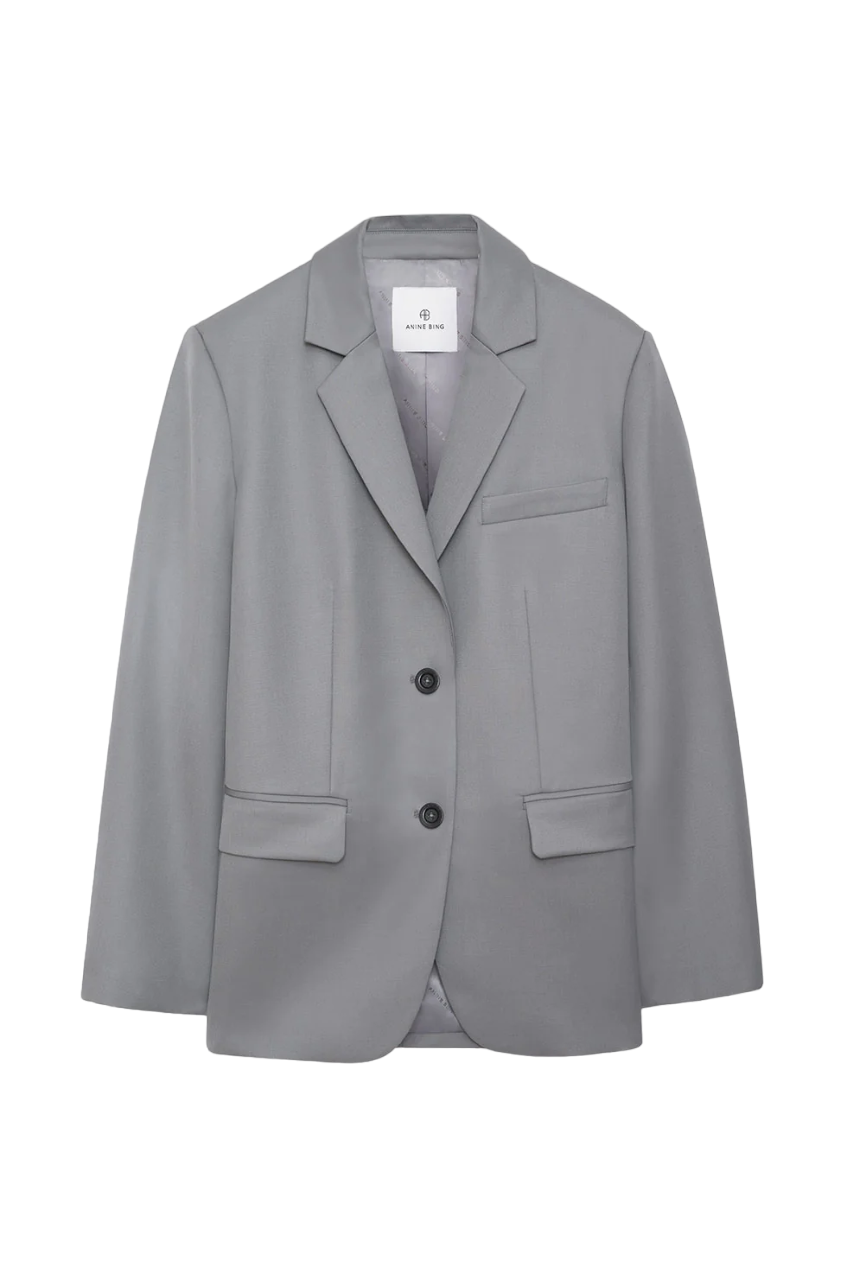 Classic Blazer - Grey - Image 3